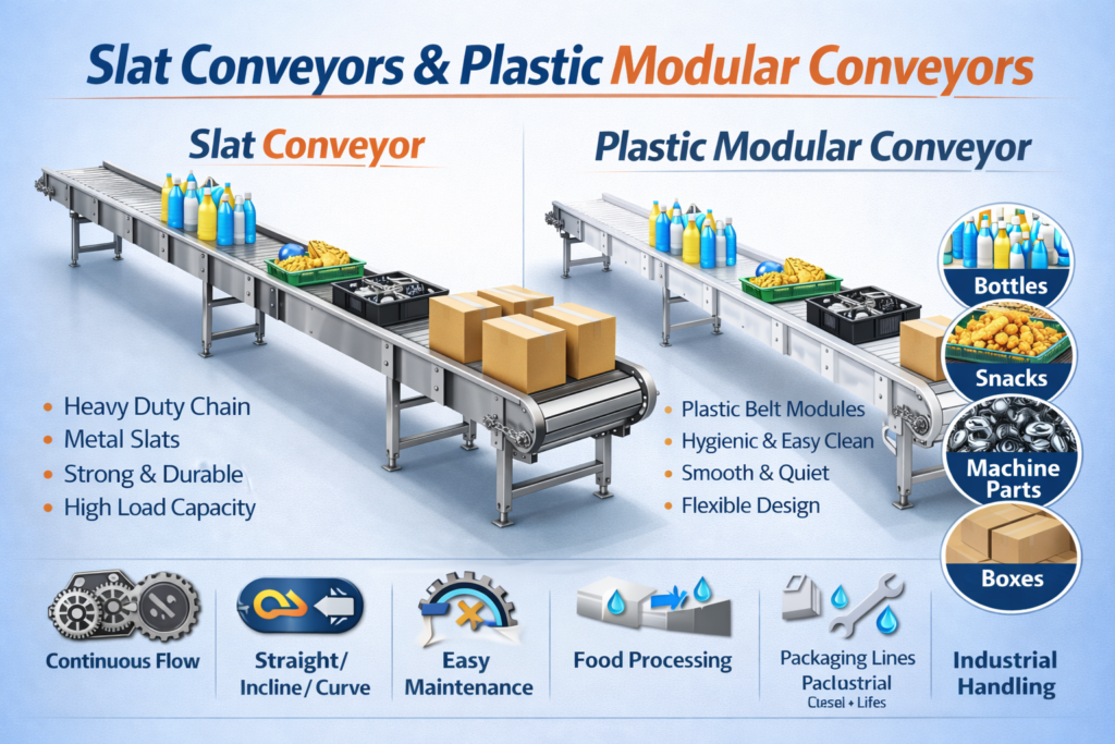 Plastic Modular Conveyor - ippmachines.com